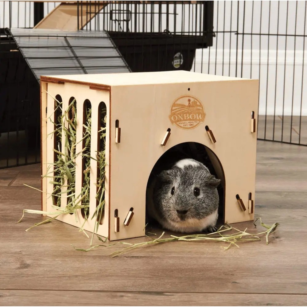 NEW!  Oxbow Enriched Life Hay House for Bunny Rabbits, Guinea Pigs, Chinchillas